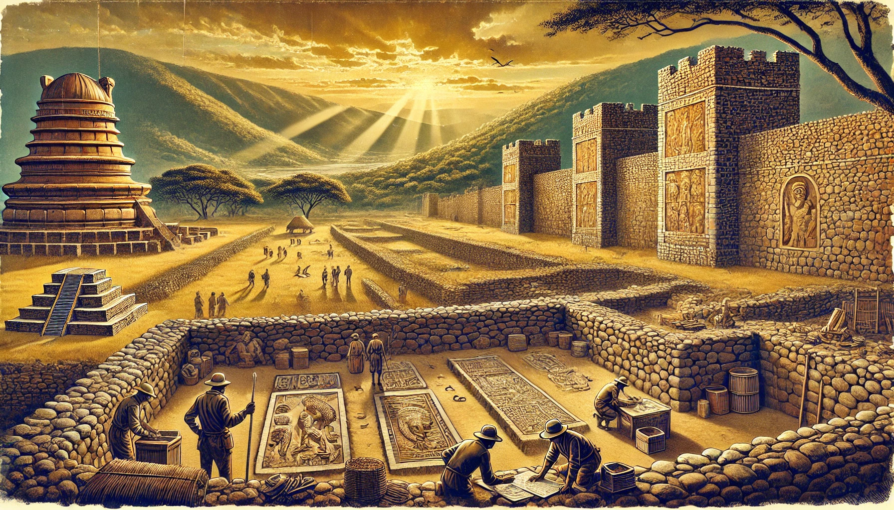 History of Great Zimbabwe ruins