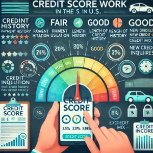 How do credit scores work in the US