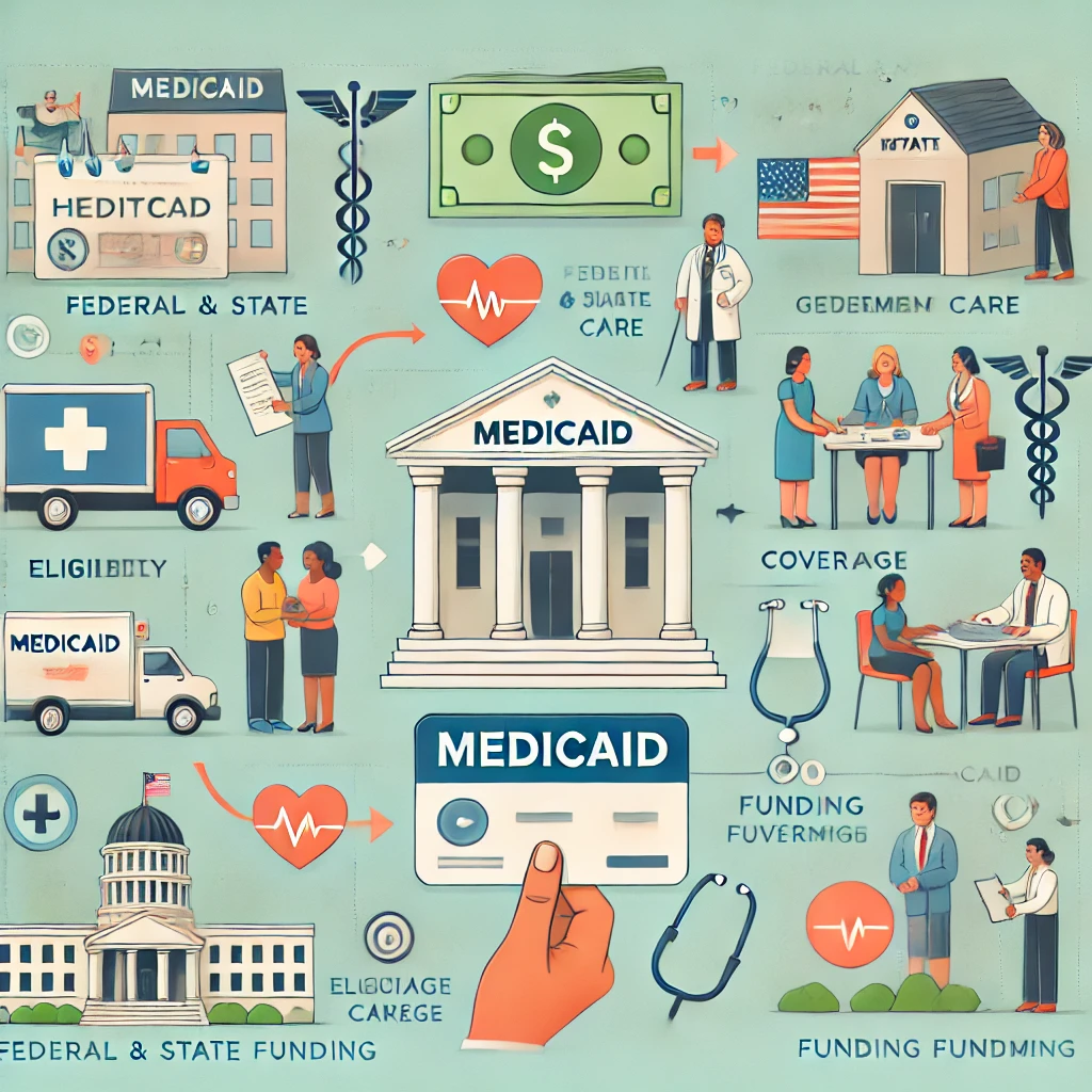 How does Medicaid work?