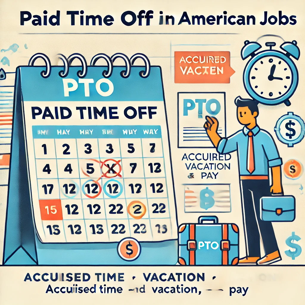 How does PTO work in American jobs