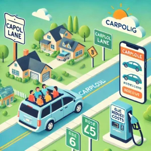How does carpooling work in the US
