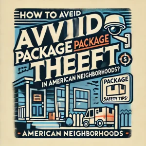 How to avoid package theft in American neighborhoods