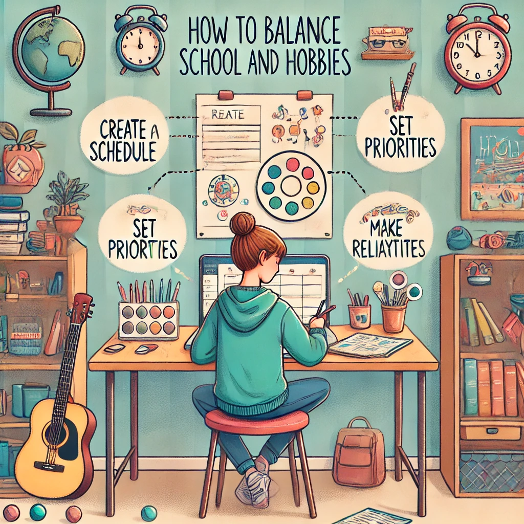 How to balance school and hobbies