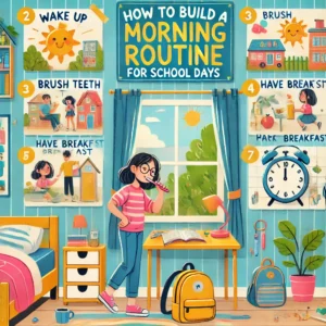 How to build a morning routine for school days