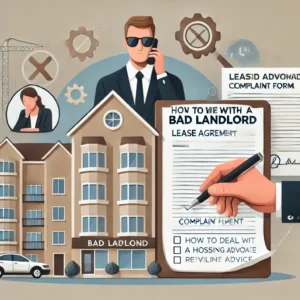 How to deal with a bad landlord in the US