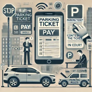 How to deal with parking tickets in the US