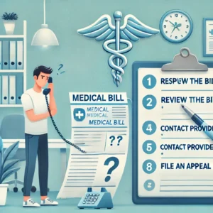 How to dispute a medical bill in the US