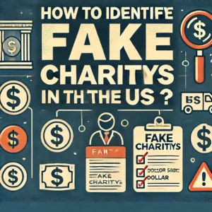How to identify fake charities in the US