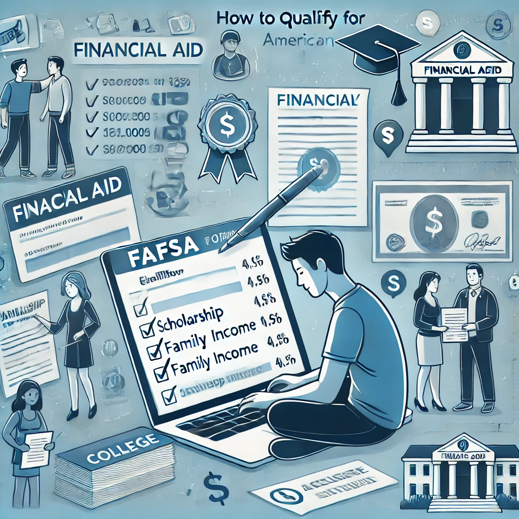 How to qualify for financial aid in American colleges