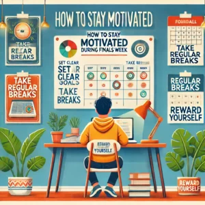 How to stay motivated during finals week