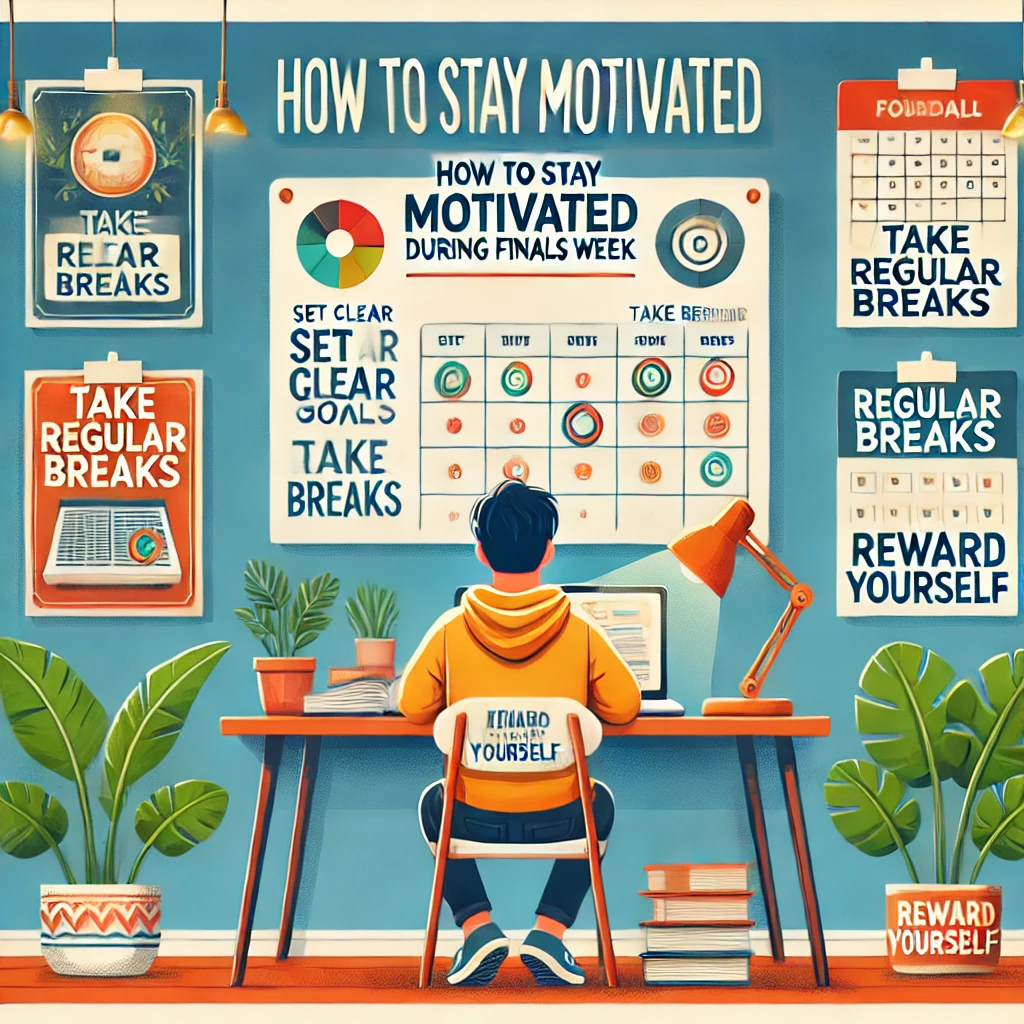 How to stay motivated during finals week