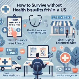 How to survive without health benefits from a job
