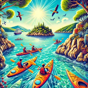Kayaking in Croatia