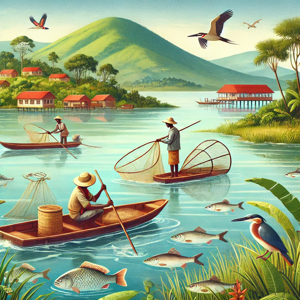 Lakes in Uganda for fishing