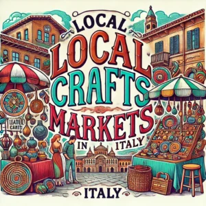 Local crafts markets in Italy