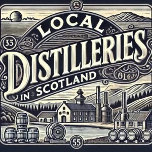 Local distilleries in Scotland