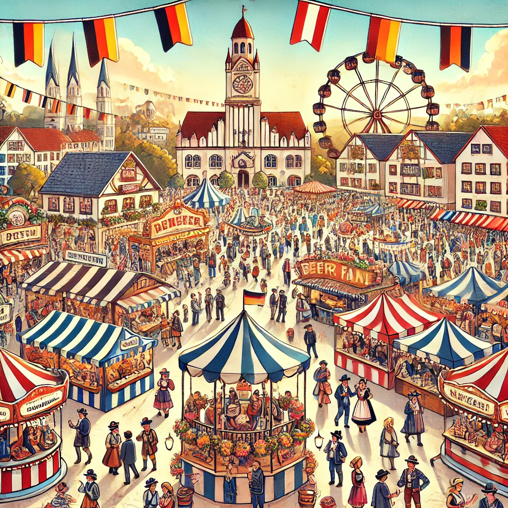 Local festivals in Germany