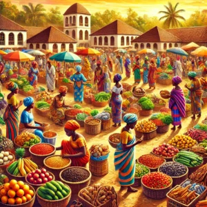Local markets in Benin