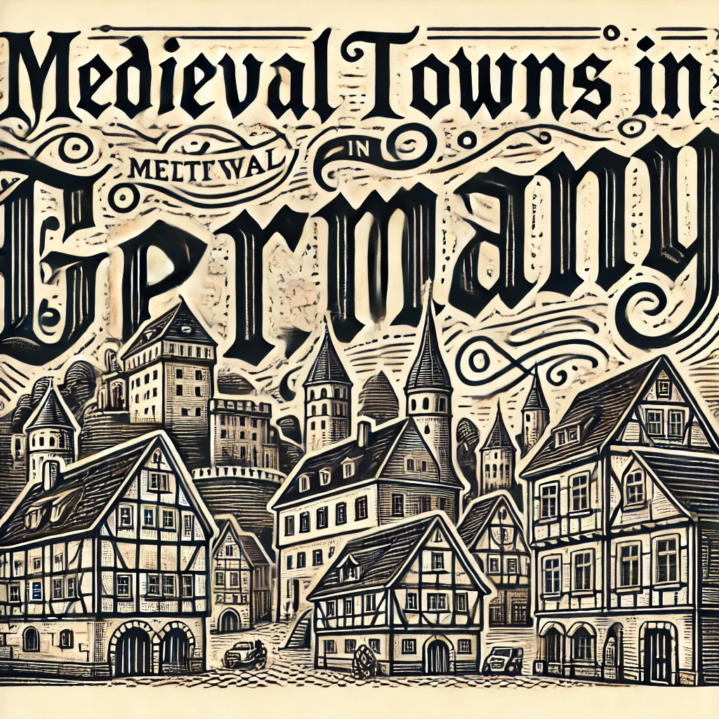 Medieval towns in Germany
