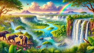 Natural attractions in Zimbabwe