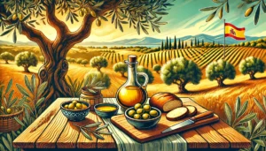 Olive oil tasting in Spain