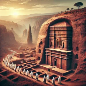 Rock-hewn churches in Lalibela