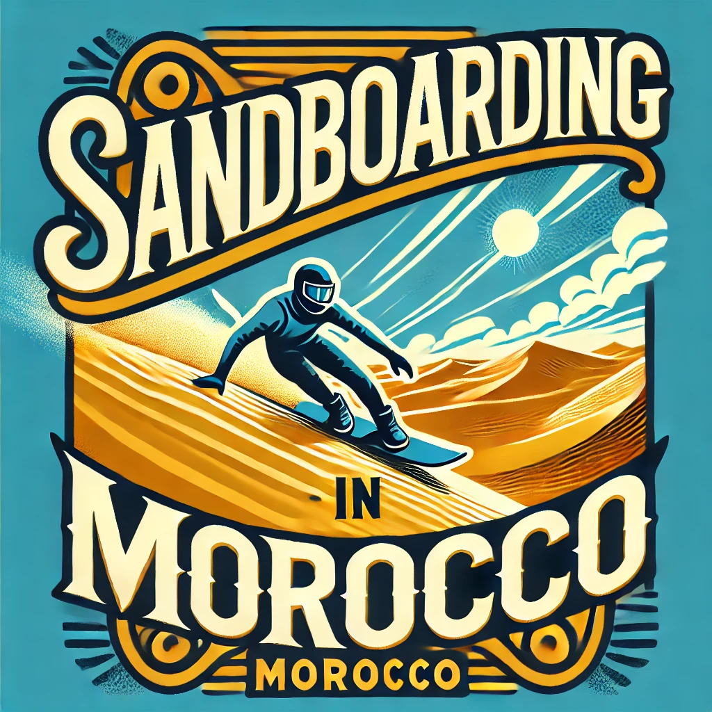 Sandboarding in Morocco