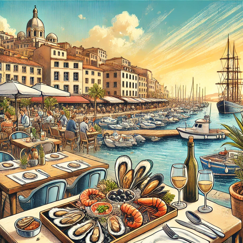 Seafood restaurants in Marseille