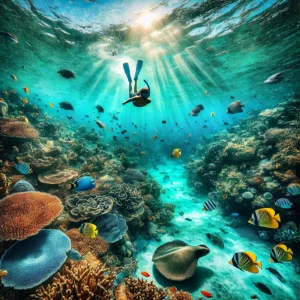 Snorkeling in Mozambique