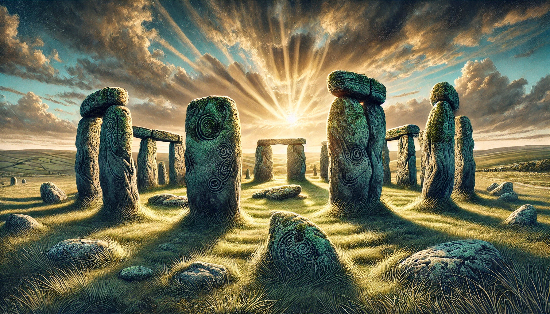 Stone circles in England