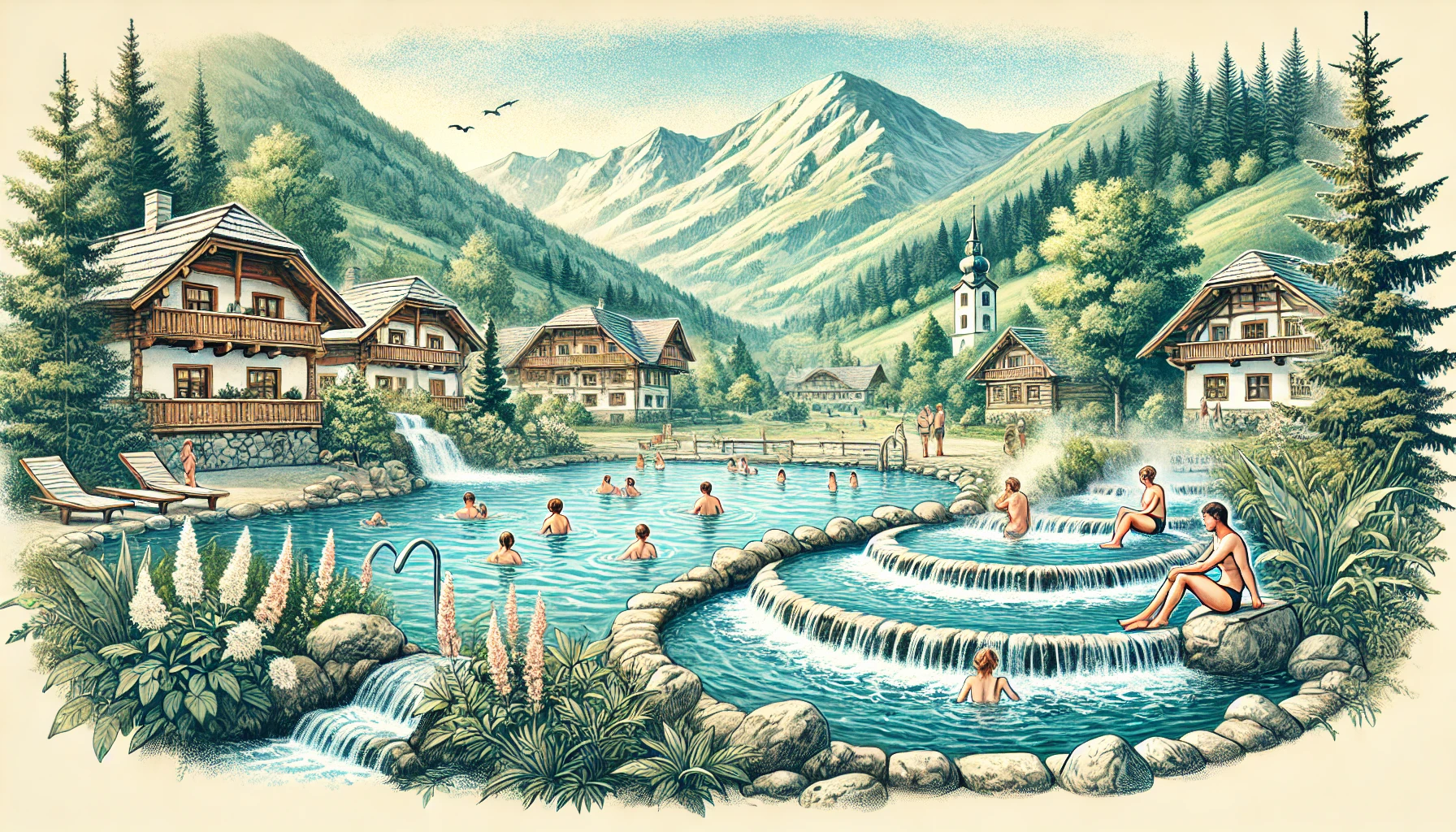 Thermal pools in Slovakia