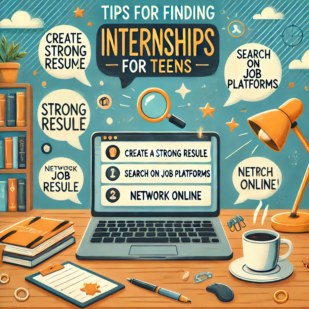 Tips for Finding Online Internships for Teens