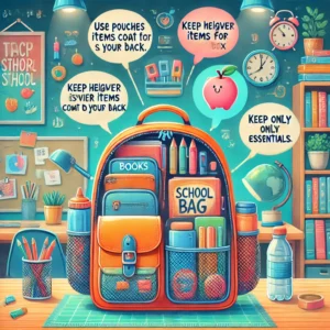 Tips for organizing your school bag