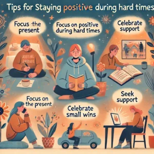 Tips for staying positive during hard times