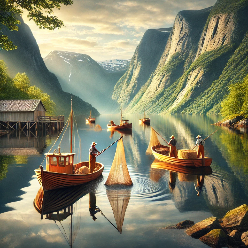 Traditional fishing trips in Norway