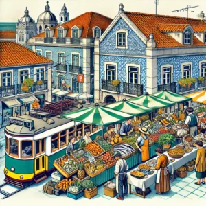 Traditional markets in Lisbon