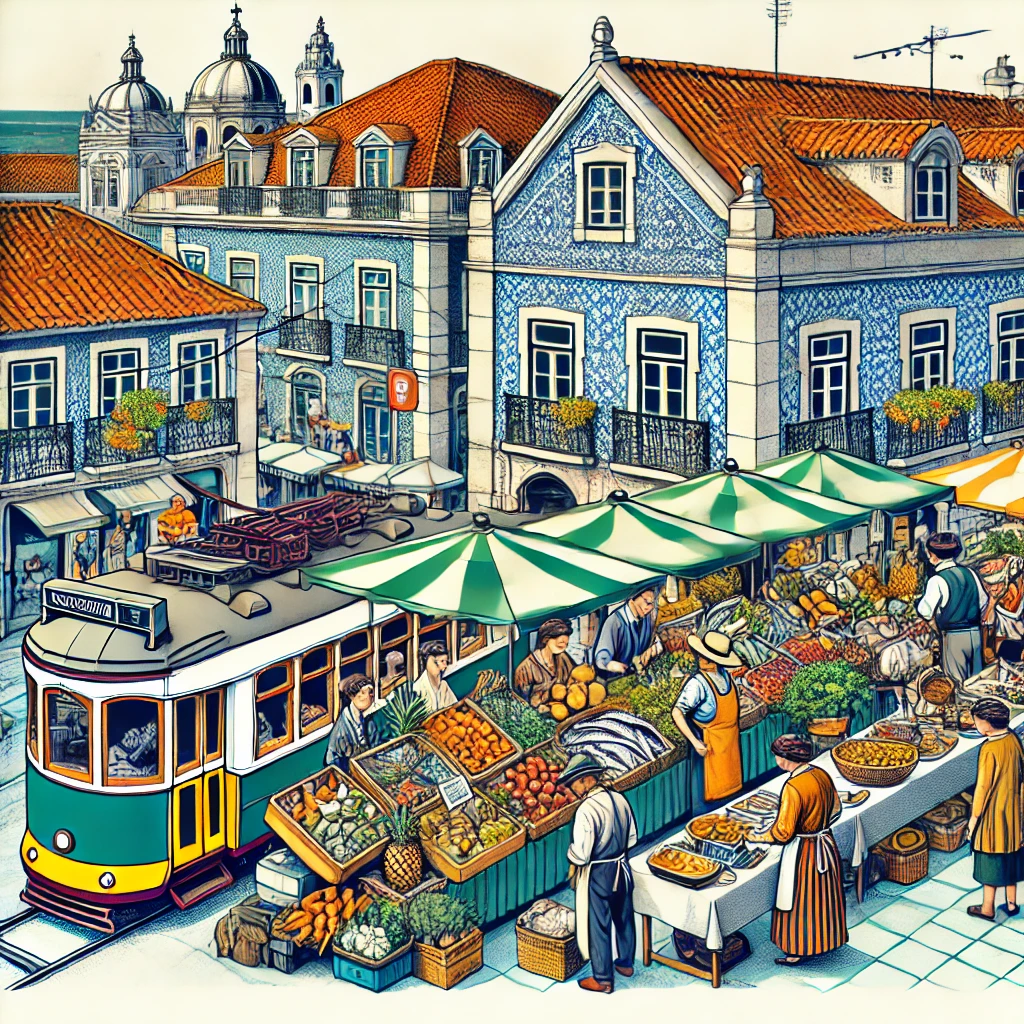 Traditional markets in Lisbon