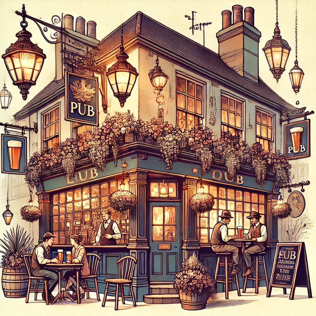 Traditional pubs in London