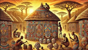 Tribal art in Burkina Faso