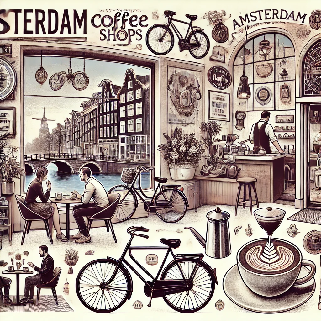 Unique coffee shops in Amsterdam