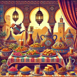 Unique cuisine of Morocco