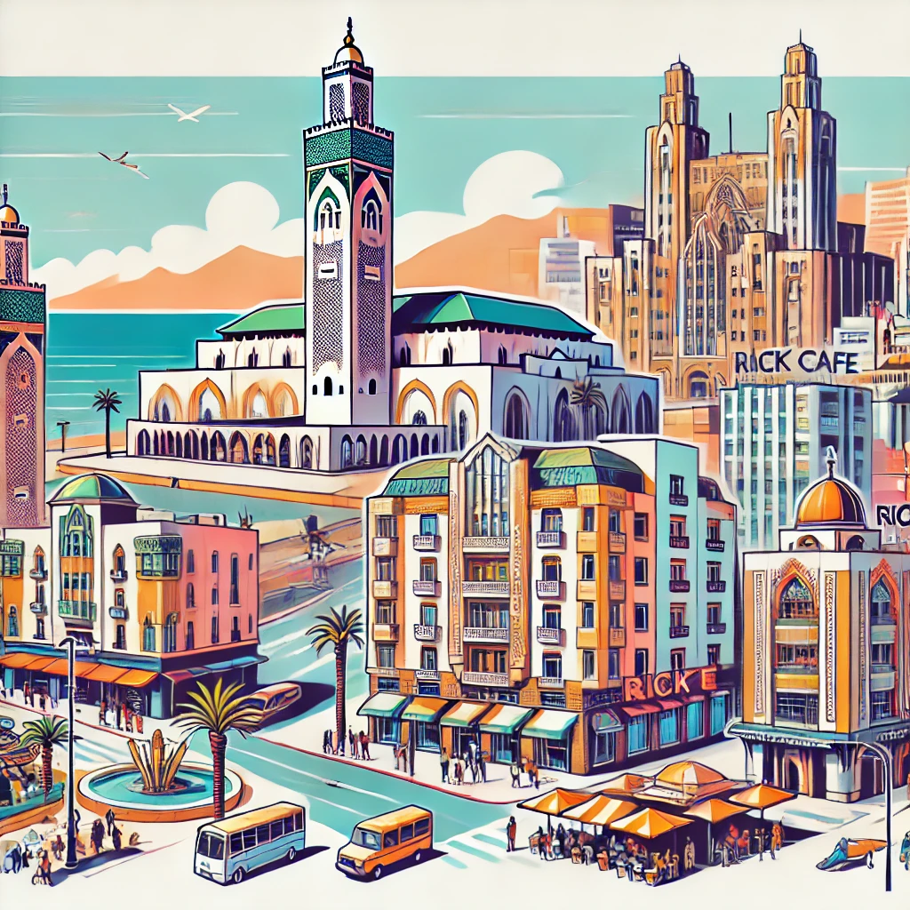 Urban attractions in Casablanca