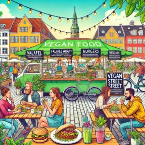 Vegan street food in Copenhagen