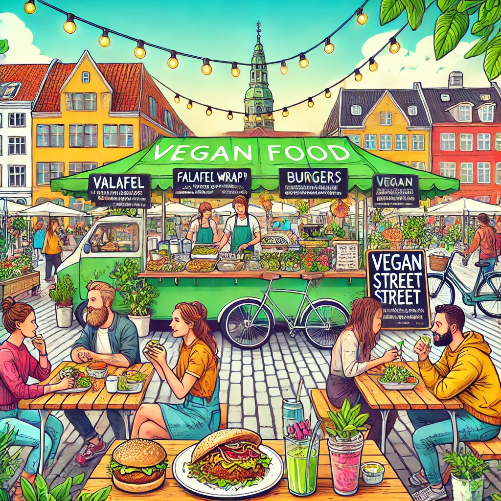 Vegan street food in Copenhagen