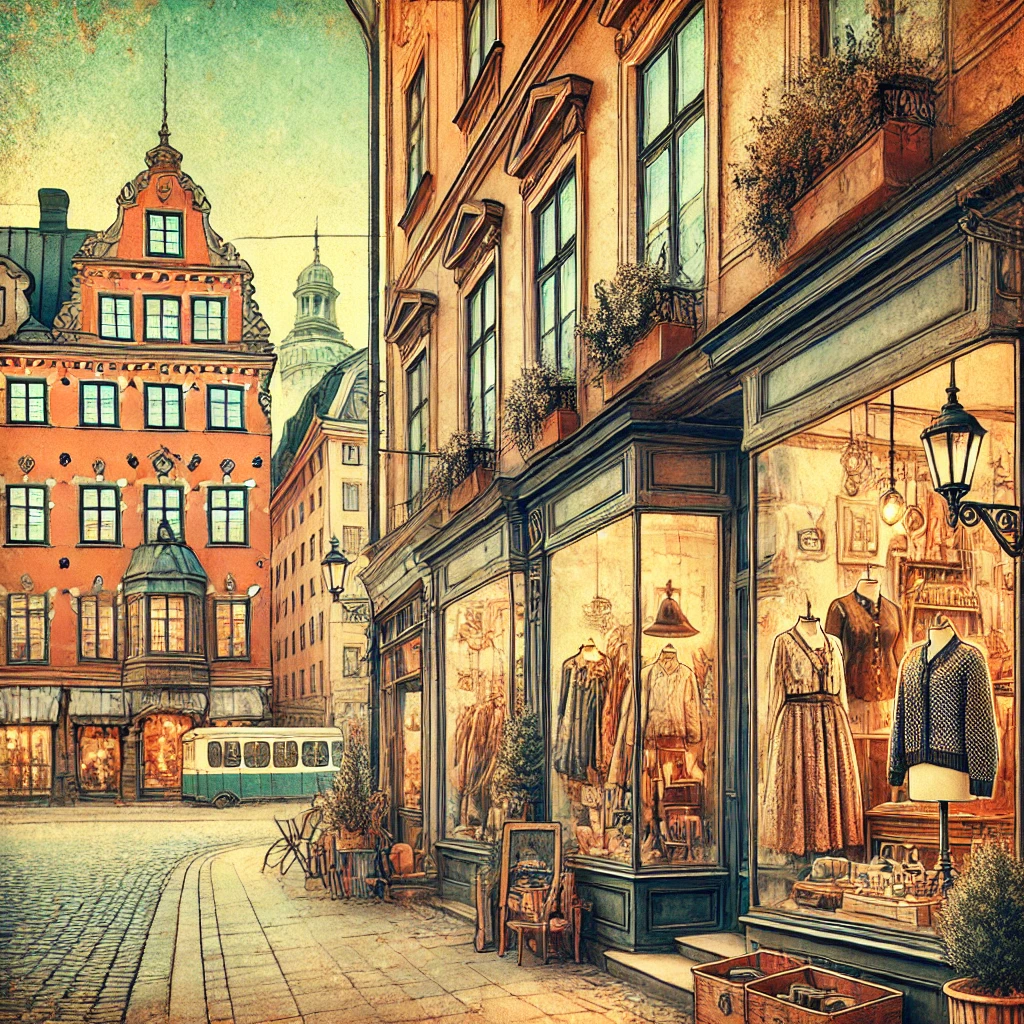 Vintage shops in Stockholm
