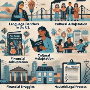 What are common challenges for immigrants in the US