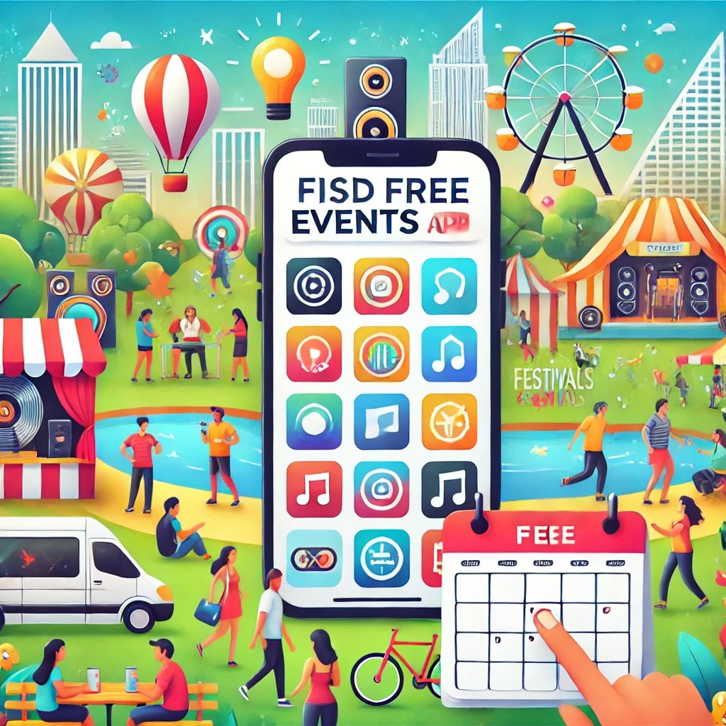 What are the best apps for finding free events in the US