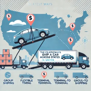 What is the cheapest way to ship a car across states