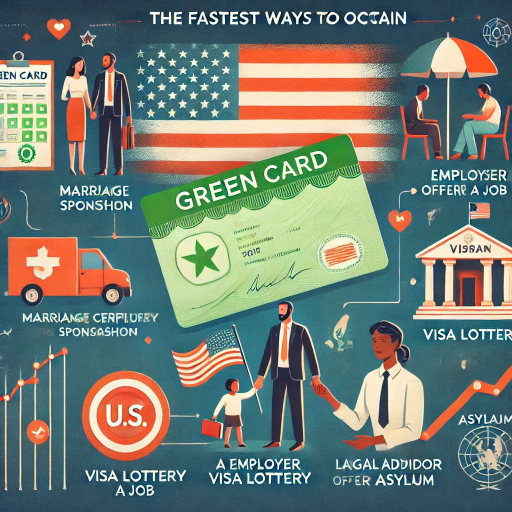 What is the fastest way to get a green card