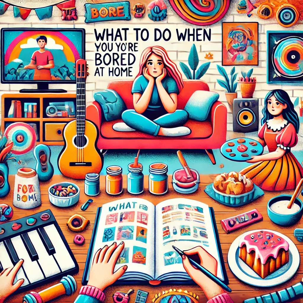 What to do when you’re bored at home